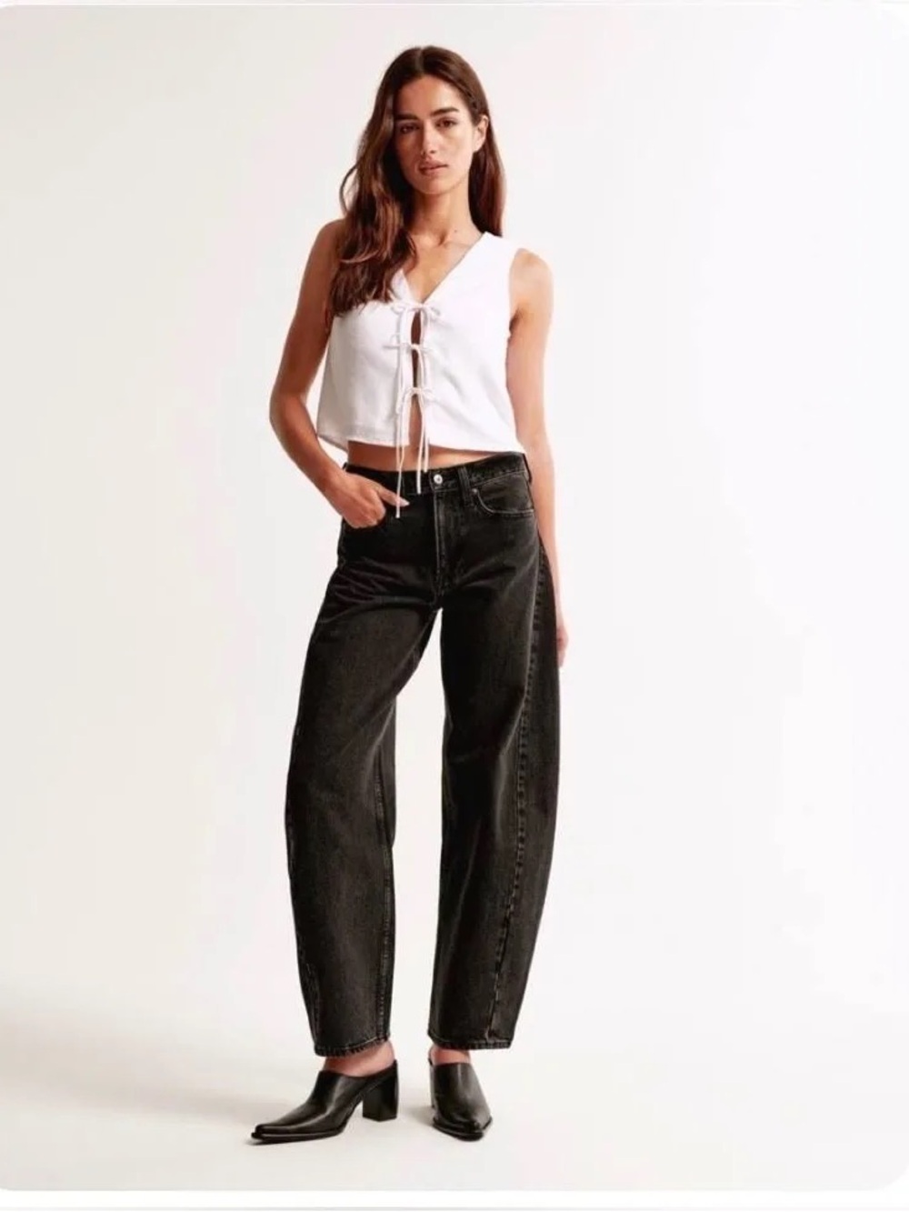 Abercrombie The Barrel Mid Rise / Size 24